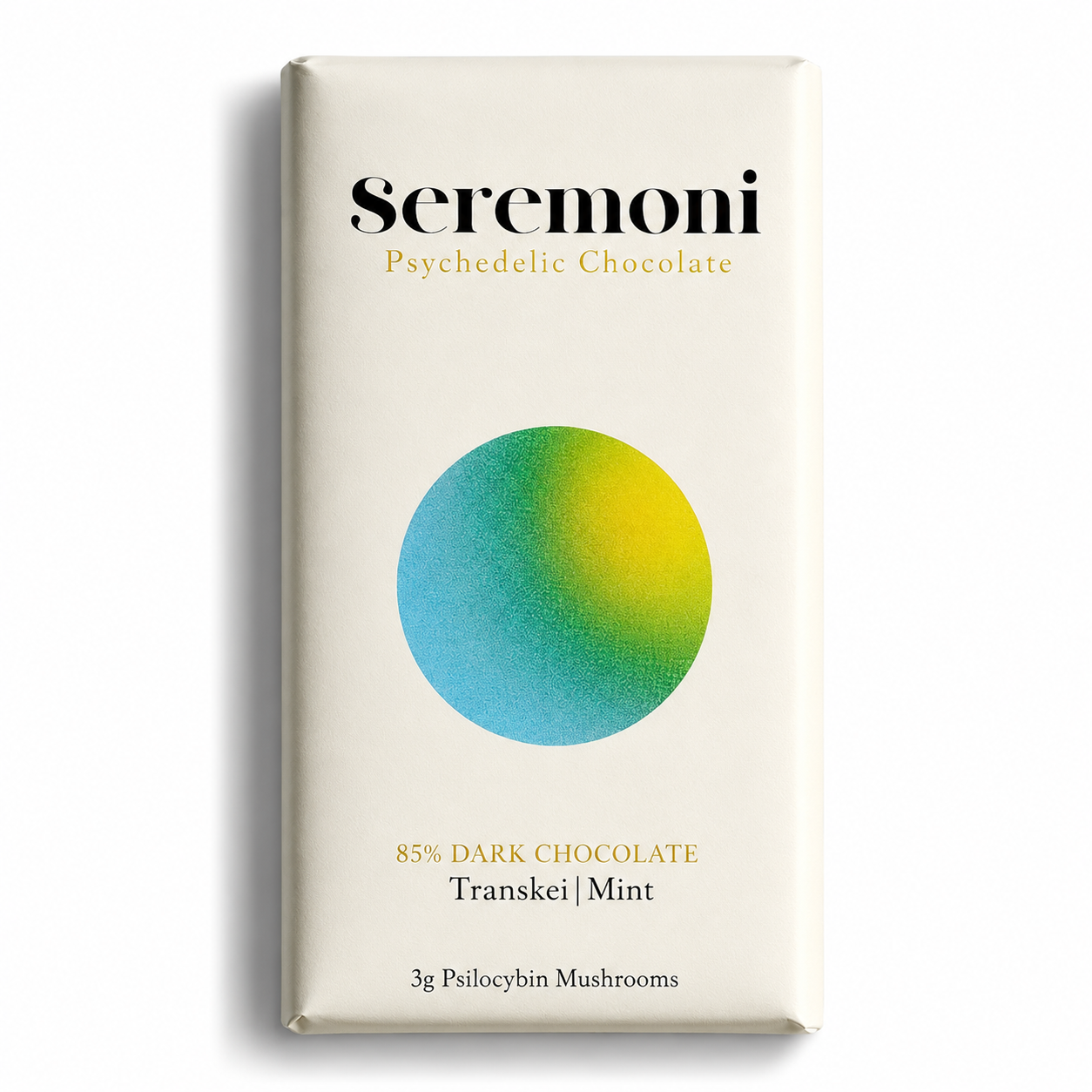 Seremoni Psilocybin Chocolate Bar Edibles (Mint & Transkei Mushrooms)