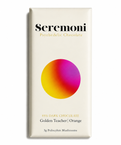 Seremoni Psilocybin Chocolate Bar - Orange & Golden Teacher Mix