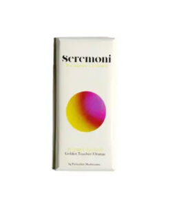 Buy Seremoni Psilocybin Chocolate Bar – Orange & Golden Teacher Mushrooms (3000mg) Citrus Zest Meets Sacred Insight