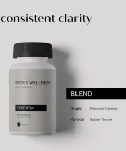 Spore Wellness Essential Microdosing Mushroom Capsules